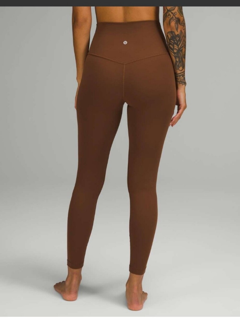 lululemon athletica Align High Rise Nulu Yoga Leggings Size 6 Roasted Brown - Picture 12 of 12